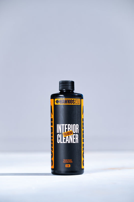 Hawkos Interior Cleaner spray bottle for leather, vinyl and plastic